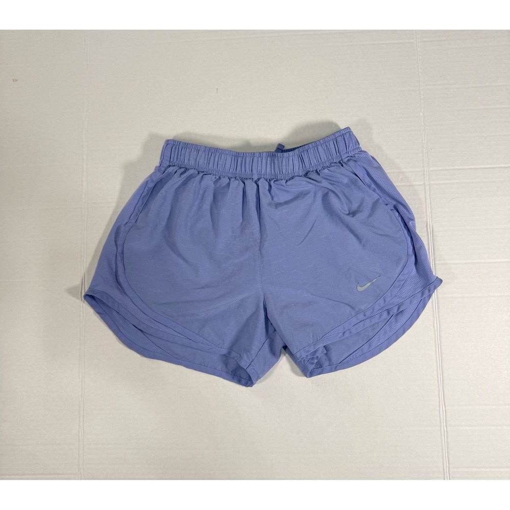 Nike Dri-FIT Womens Running Shorts Purple XS Athletic Training Workout Gym Lilac